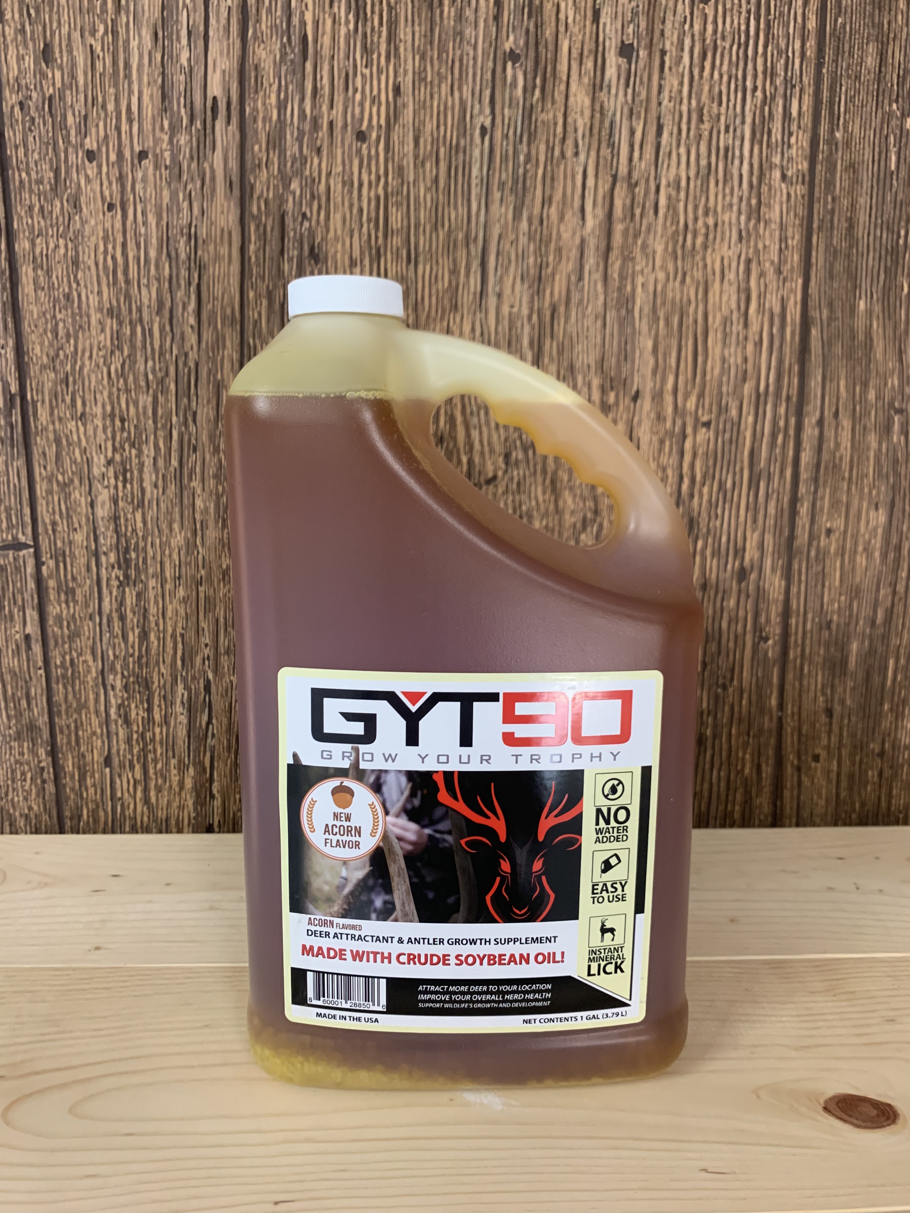 GYT90 1 Gallon Deer Attractant and Antler Growth Supplement Acorn GYT90 photo pic